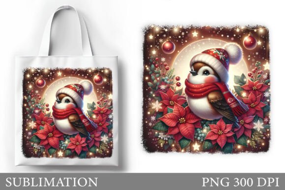 Christmas Bird Tote Bag Sublimation: A Designer’s Review for Brand Identity and Illustrations