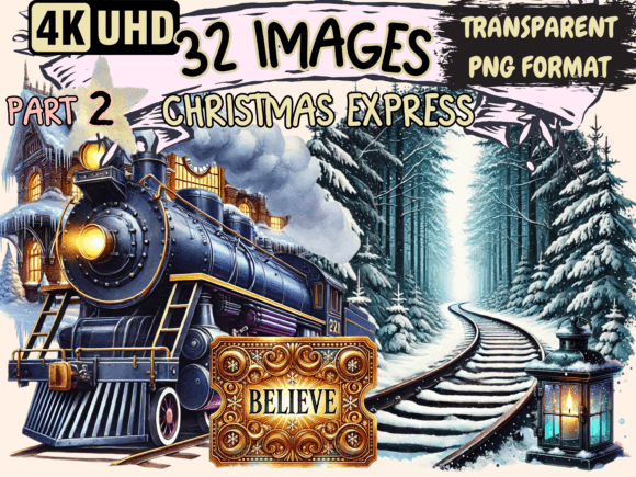 Christmas Express Clipart P2: A Designer's Real-World Embroidery Review