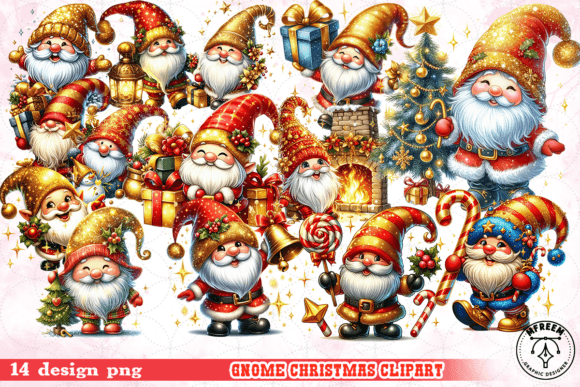 Gnome Christmas Clipart PNG: A Designer’s Review for Seasonal Illustrations