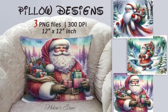 Retro Santa Sublimation Design Review