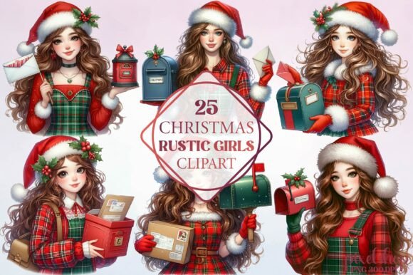 Rustic Christmas Girl Embroidery Review