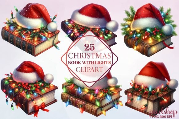 Watercolor Christmas Book Clipart: A Designer’s Review for Seasonal Illustrations