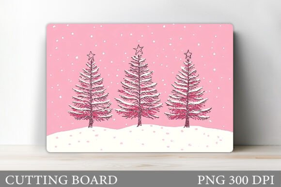 Winter Christmas Tree Cutting Board: A Review for Illustrations